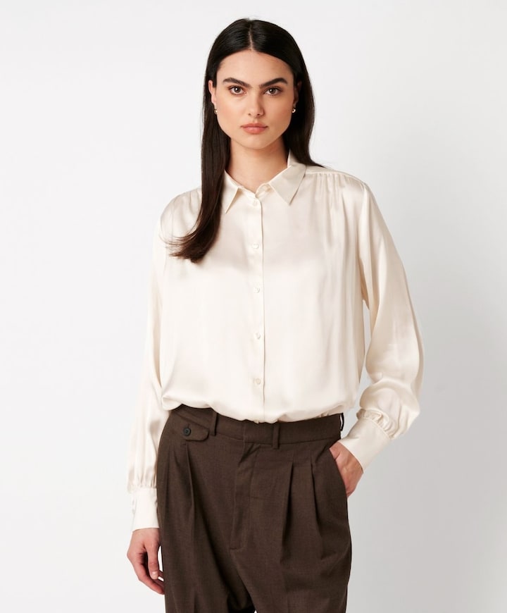 Dames blouse ecru