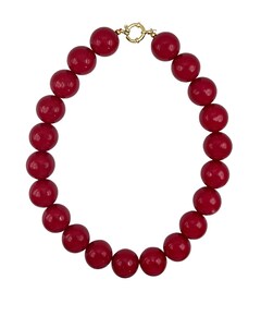Dames ketting bordeaux