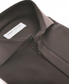 Heren polo bruin