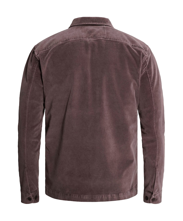 Heren overshirt paars