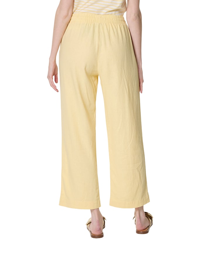 FQLava-ankle-pa dames broek geel