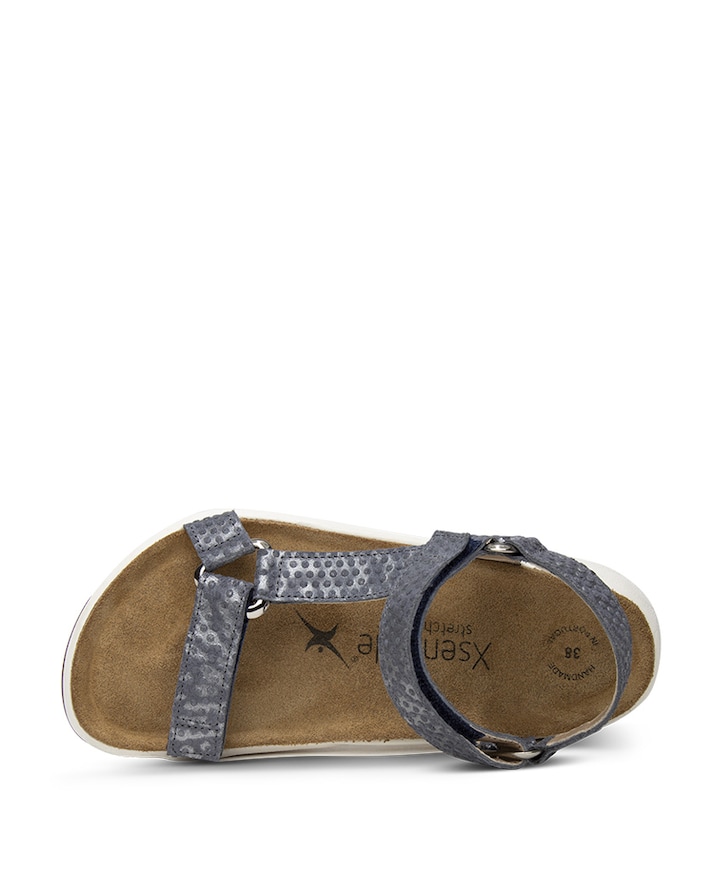 Passiflora dames sandalen blauw