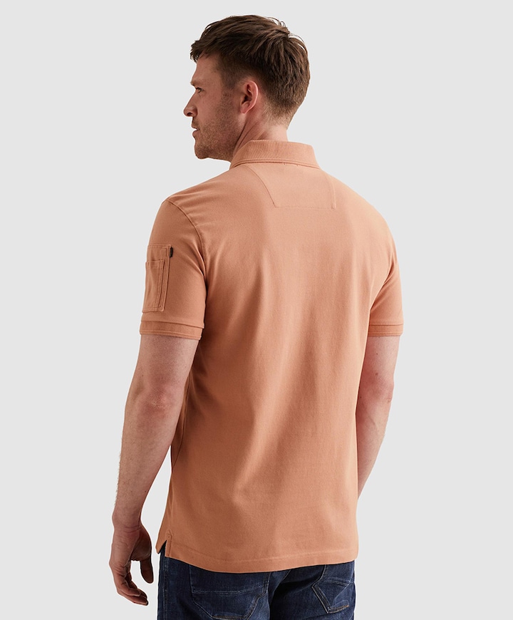 Heren polo roze