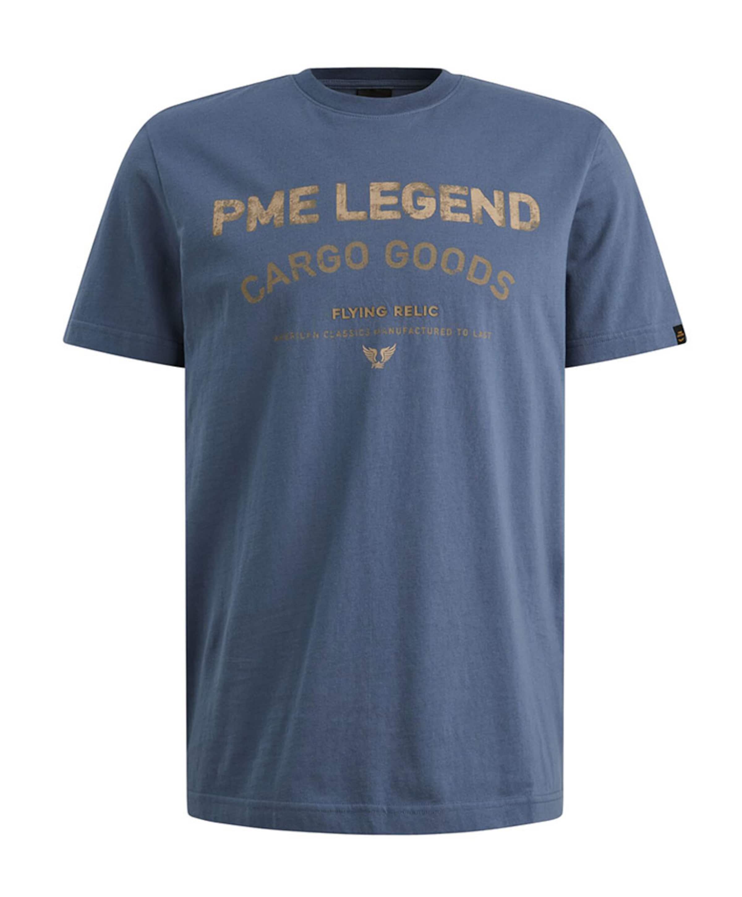 Heren T-shirt blauw