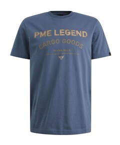 Heren T-shirt blauw