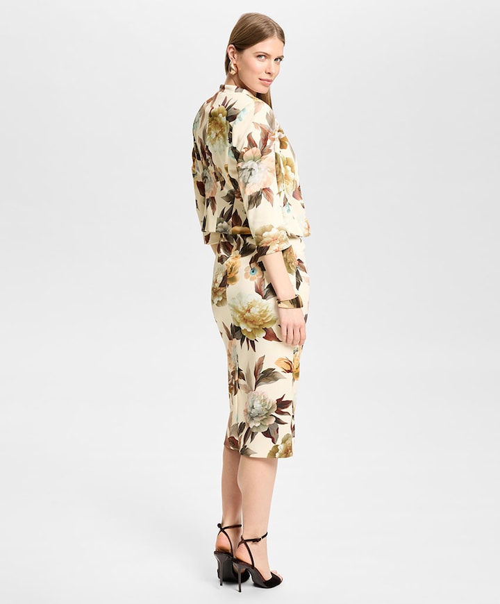 Dames blazer ecru