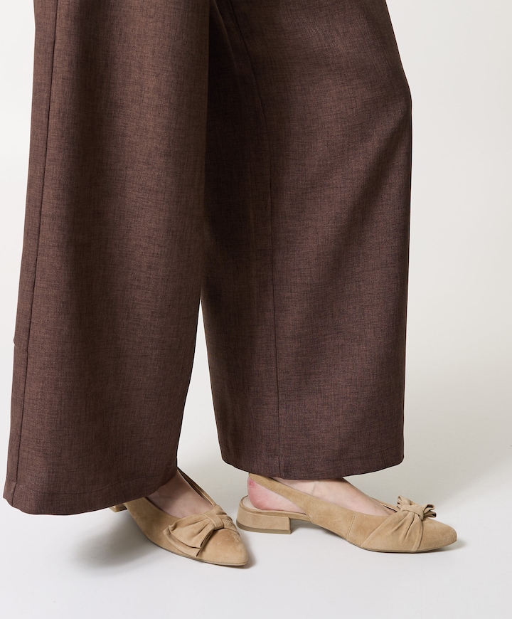 dames slingbacks beige