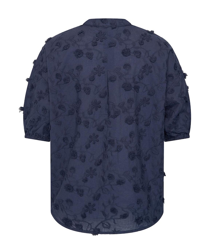 Dames blouse blauw