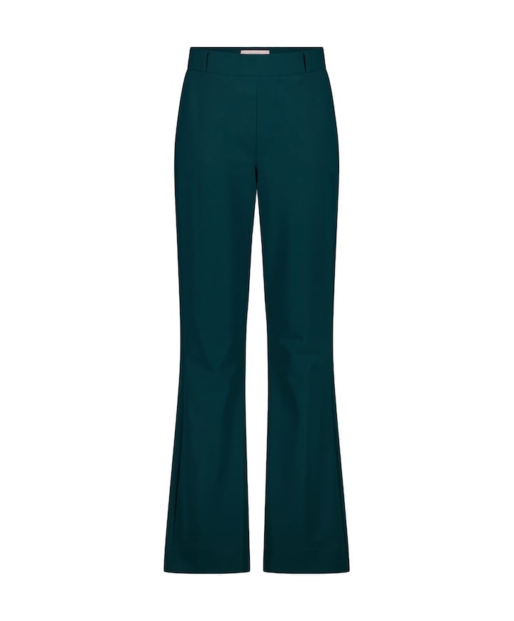Flair bonded dames broek groen