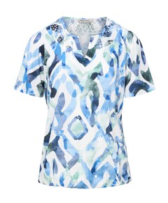 Dames T-shirt blauw