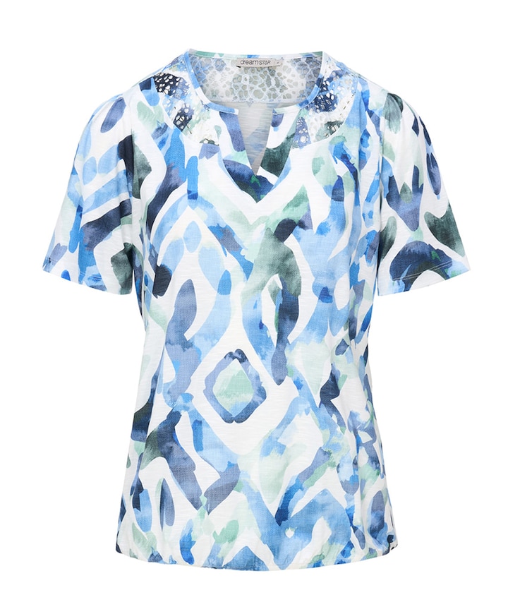 Dames T-shirt blauw