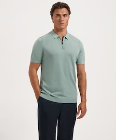 Heren polo groen