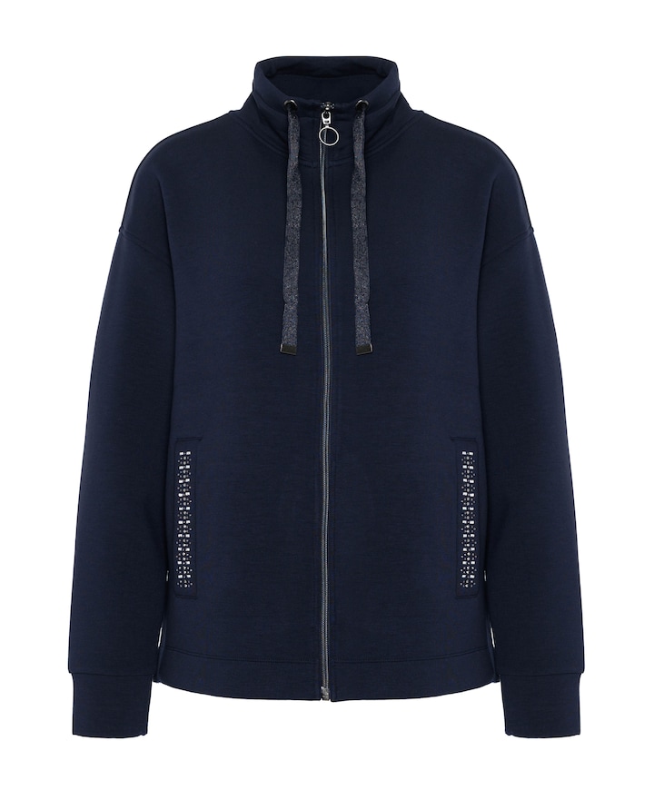 Dames vest blauw