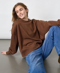 Dames sweater bruin