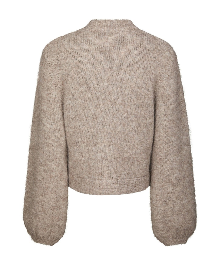 Dames vest beige