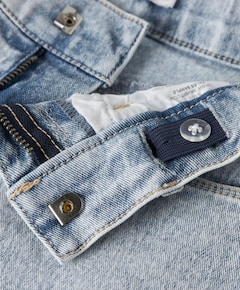 NKFROSE HW MOM  DNM 8222-YA meisjes korte broek blauw