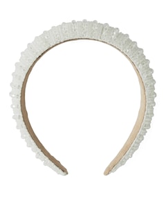 Meisjes haarband wit