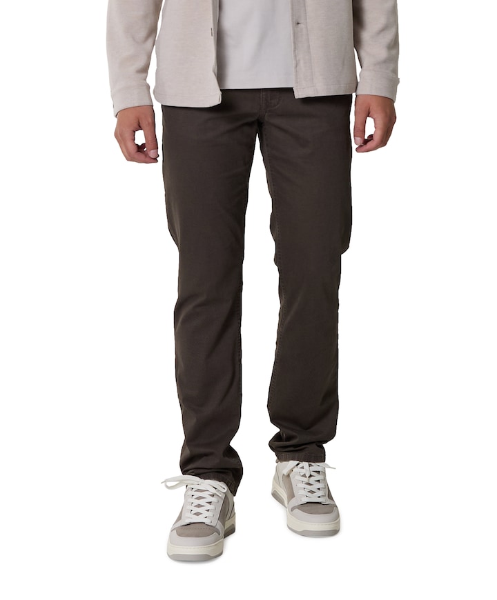 5-Pocket Modern Fit broek bruin