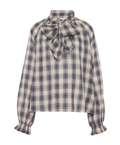 Dames blouse blauw