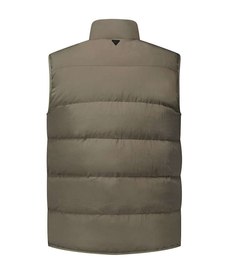 Heren bodywarmer bruin