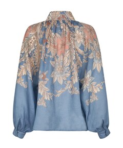 Blouse blauw