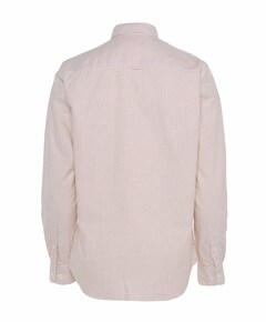 Heren overhemd lange mouw brique