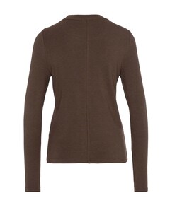 Dames longsleeve bruin