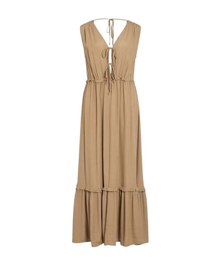 Dames jurk beige