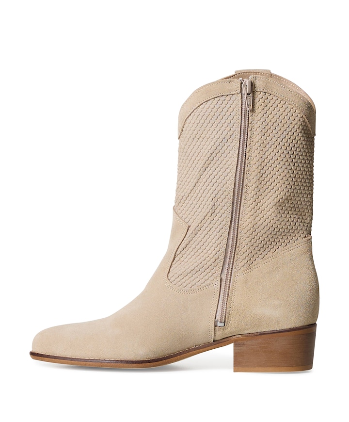 dames laarzen beige