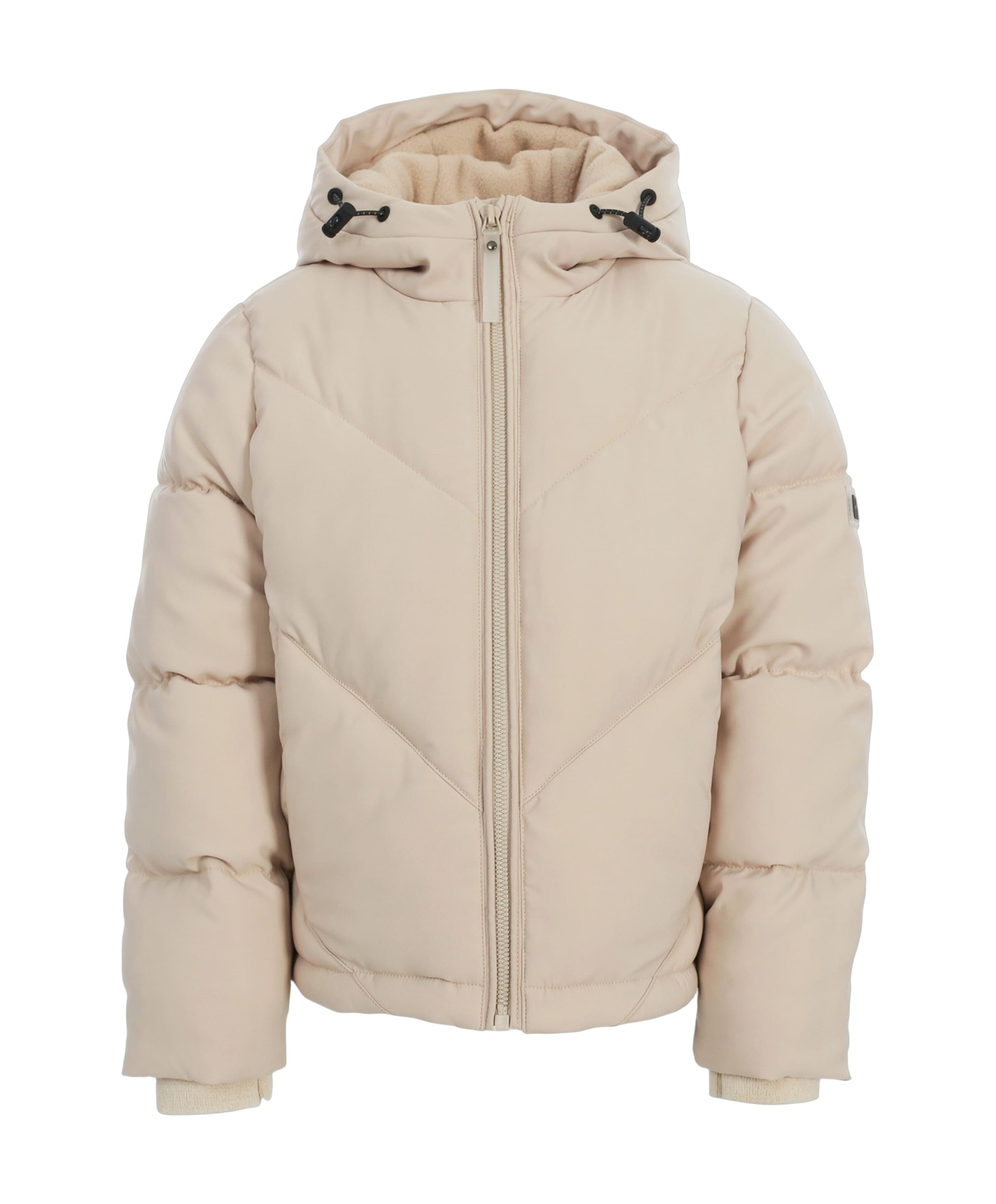 Meisjes jas beige