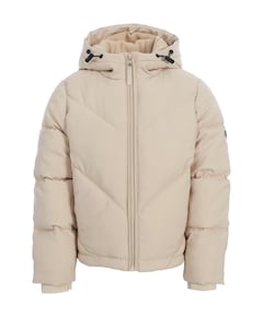 Meisjes jas beige