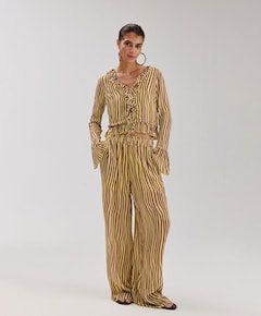 RILEY-PA dames broek geel