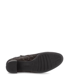 dames enkellaarzen bruin