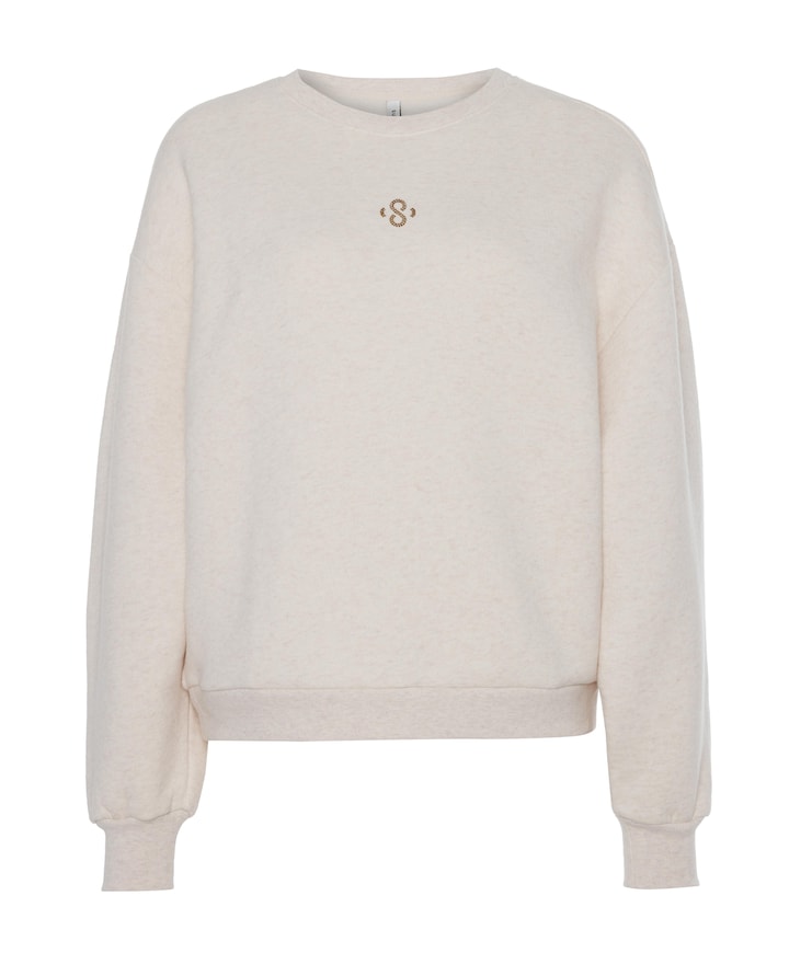 Dames sweater ecru