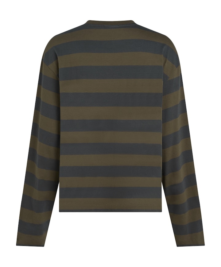 Dames longsleeve bruin