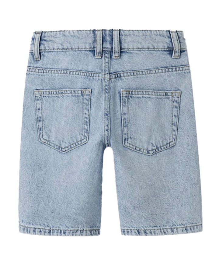 NKMRYAN REG L DNM 6750-DM NO jongens korte broek blauw