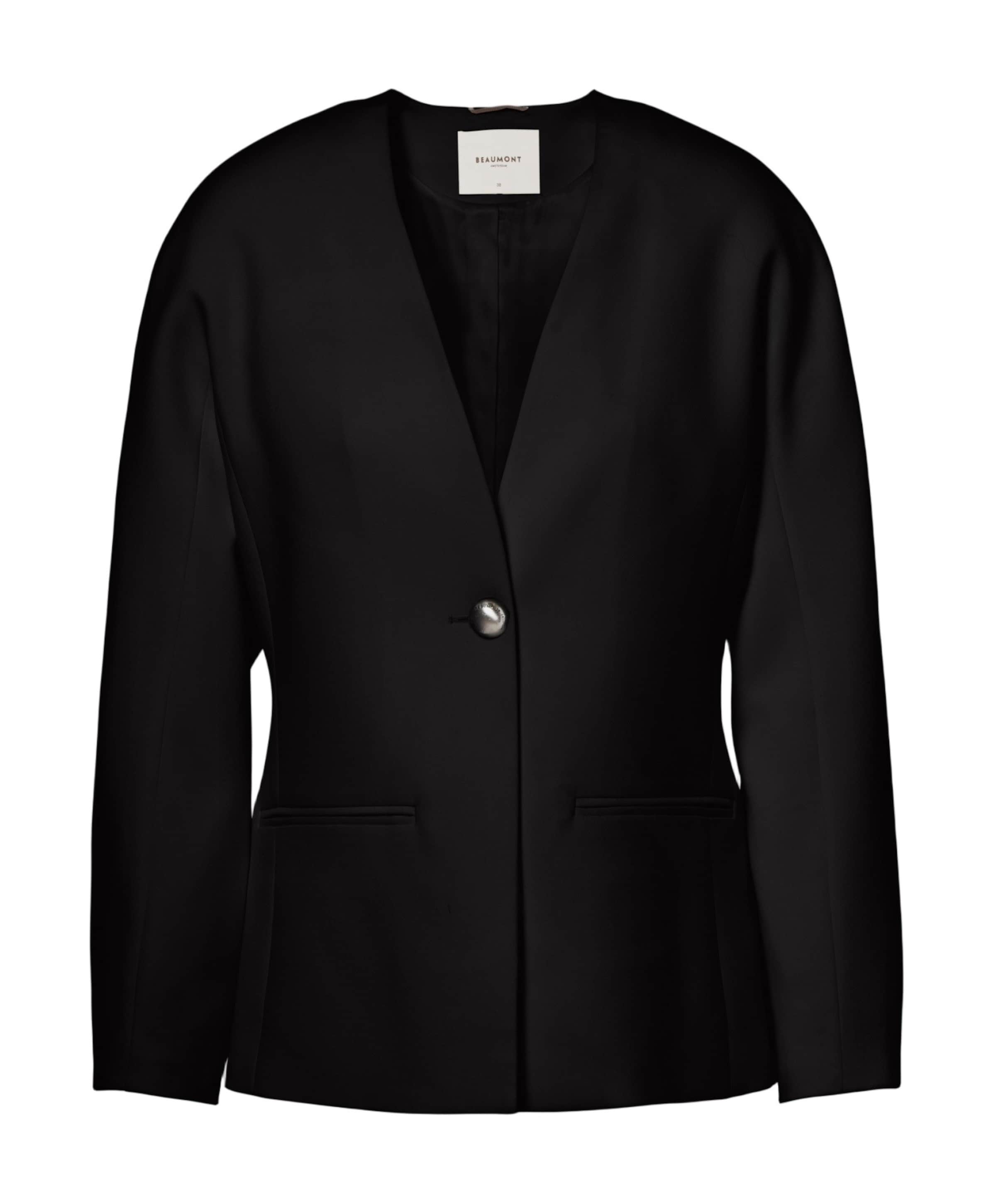 Dames blazer zwart
