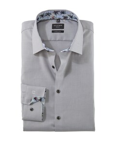 Overhemd lange mouw grijs