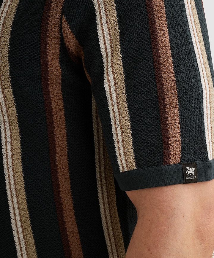 Heren overshirt blauw