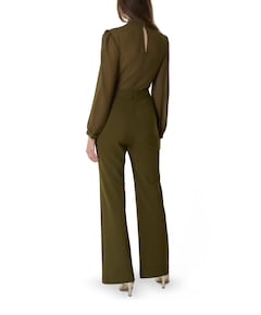 dames jumpsuit groen