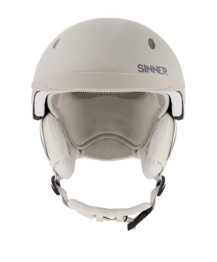 Skihelm uniseks grijs