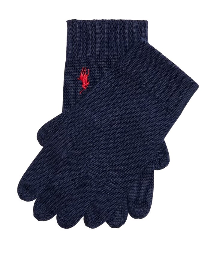Heren handschoenen blauw