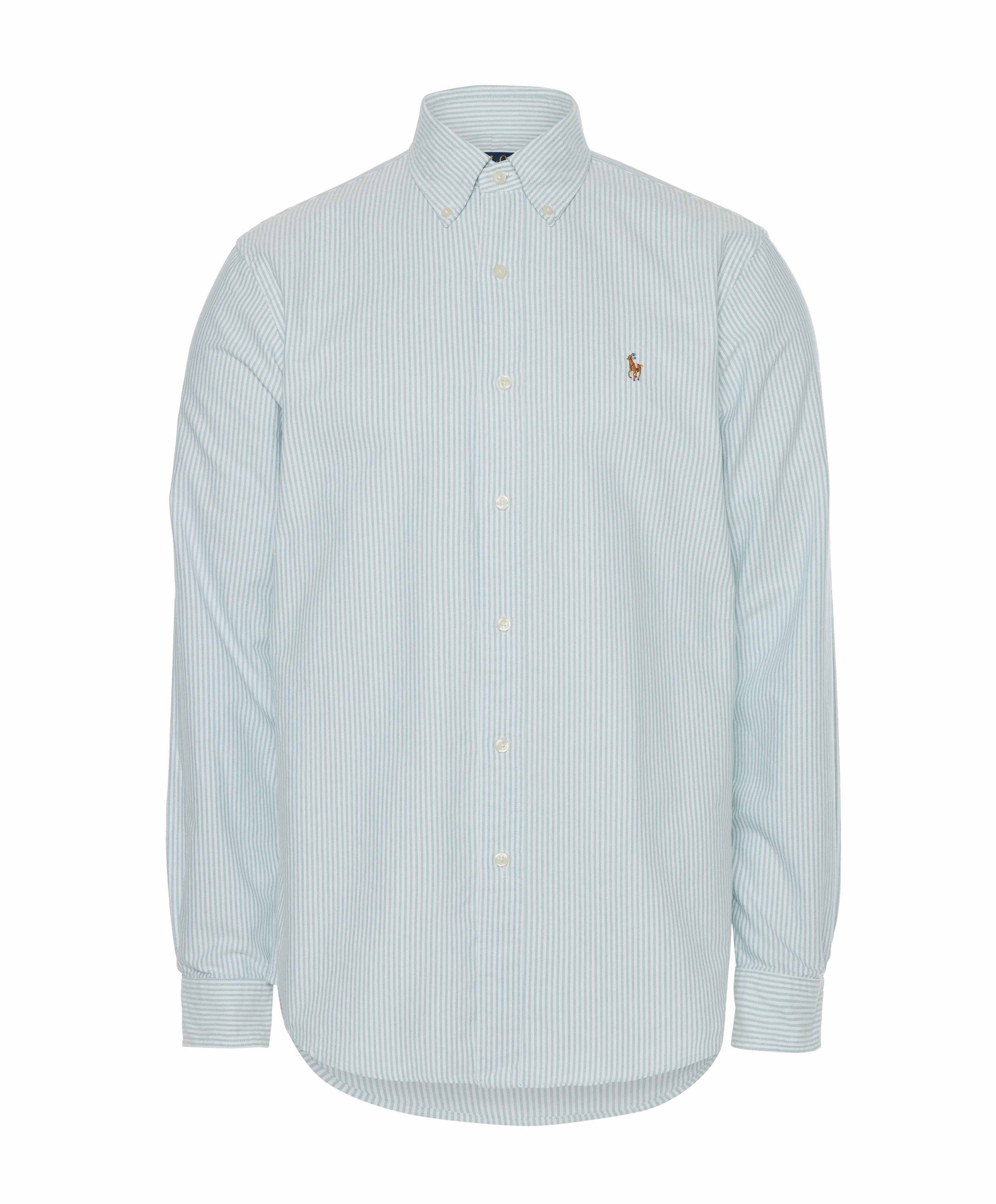 Overhemd lange mouw groen