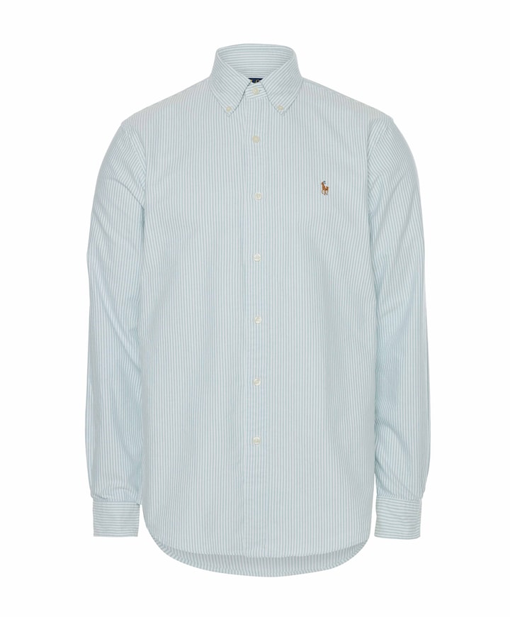 Overhemd lange mouw groen