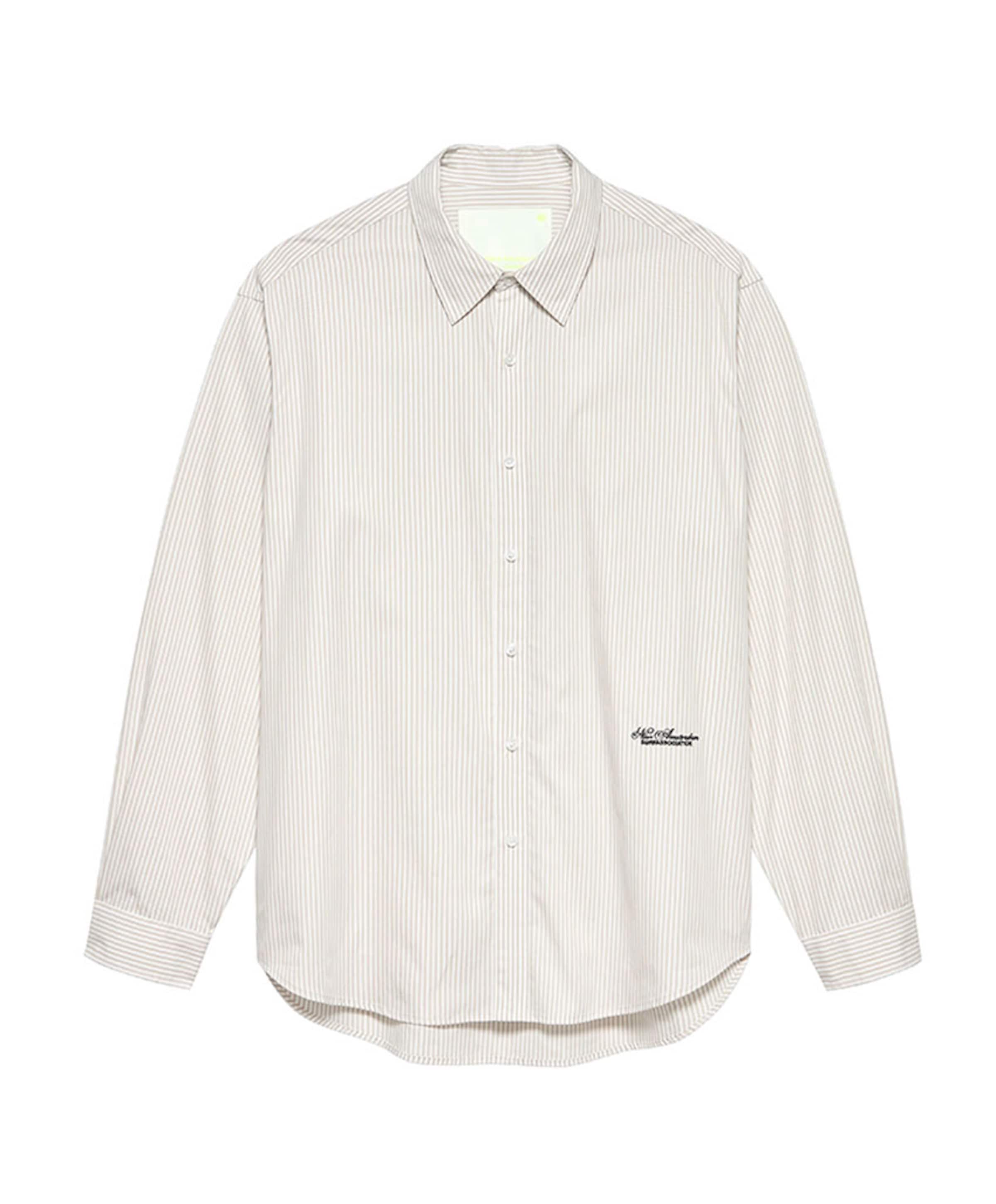 Heren overhemd lange mouw multicolor