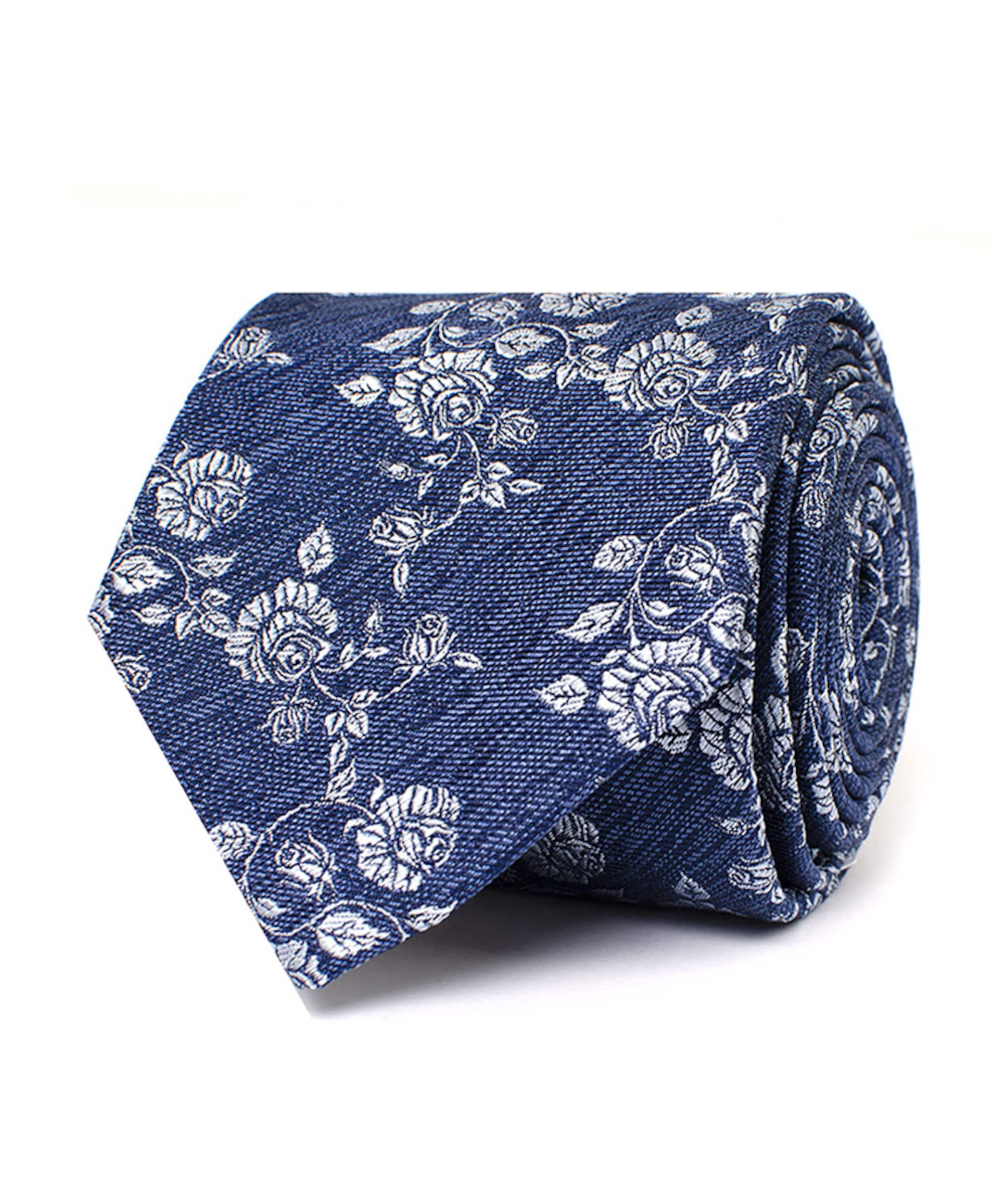 Heren stropdas blauw