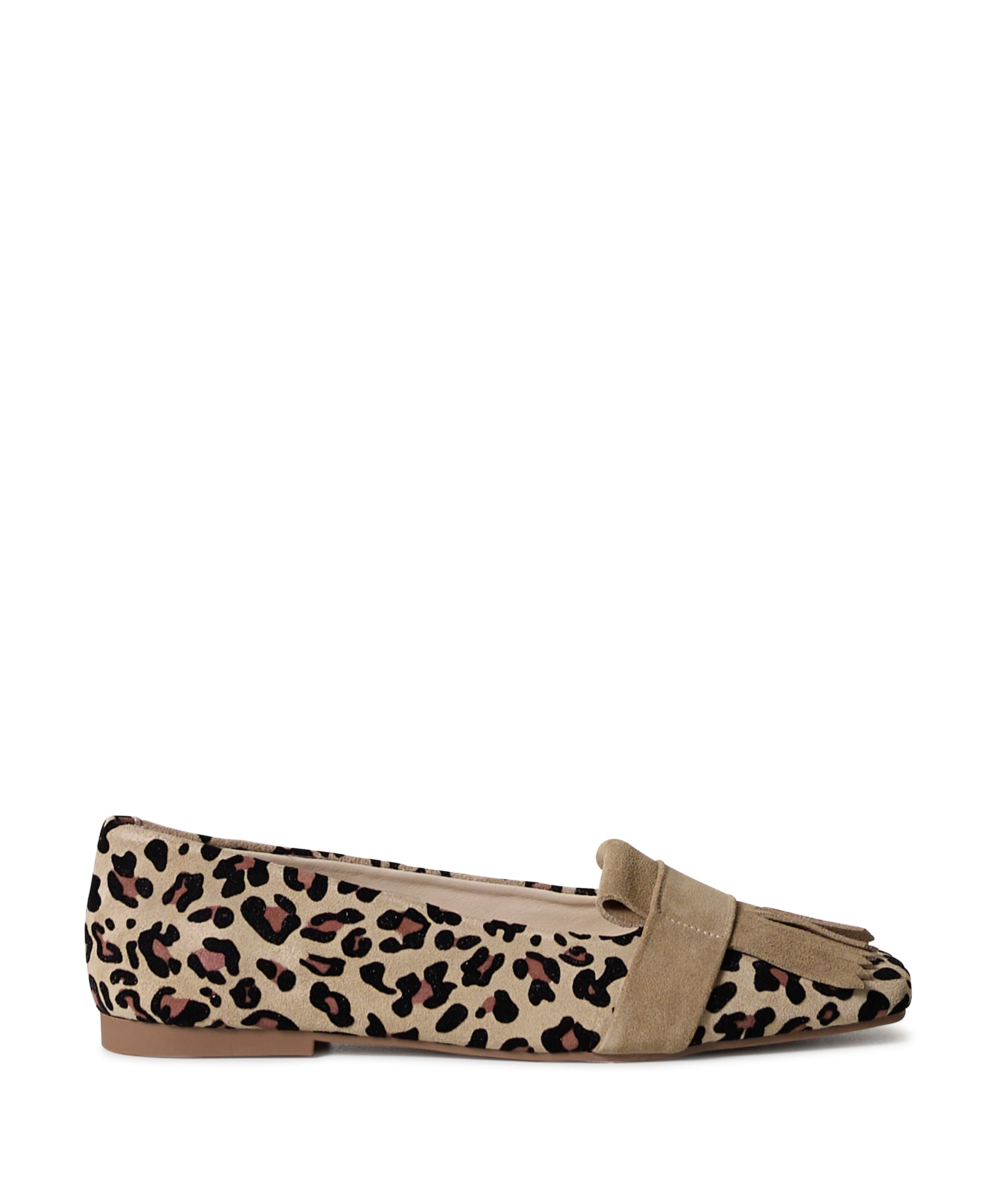 dames loafers beige