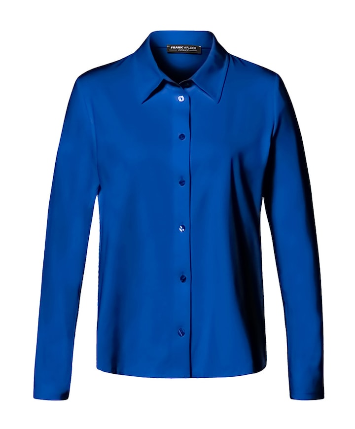 Dames blouse blauw