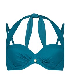 Bikinitop blauw