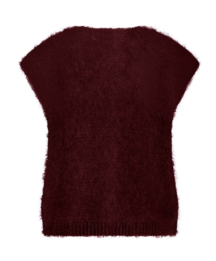 Gilet bordeaux